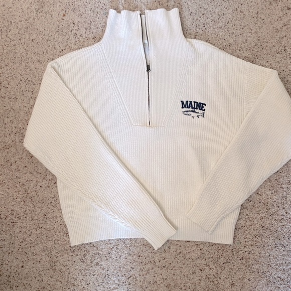 Fisherman Half-Zip - Maine  size Xsmall - Picture 5 of 7